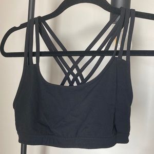 Black sports bra from Athleta. Size Small.